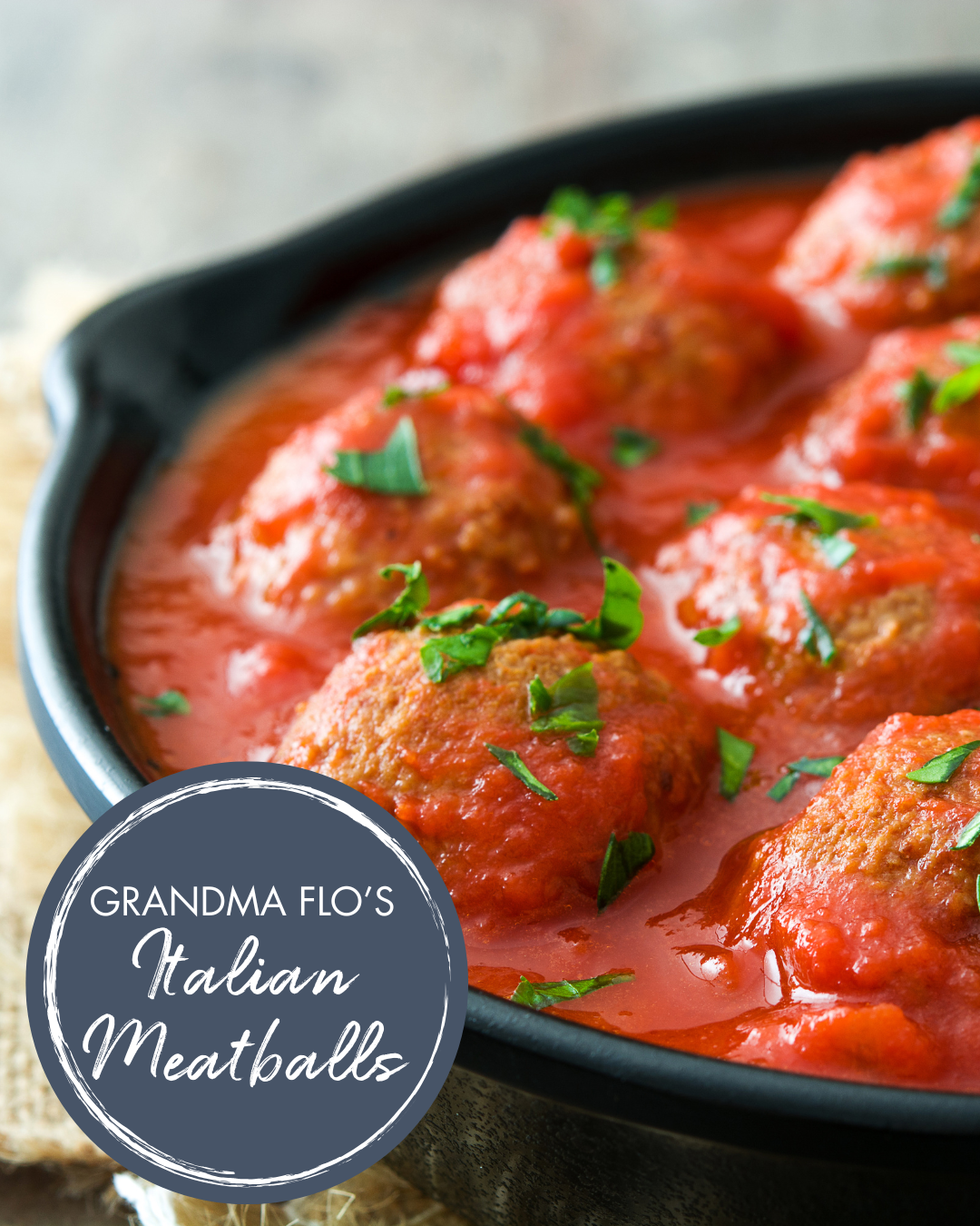 Grandma Flo's Italian Meatballs
