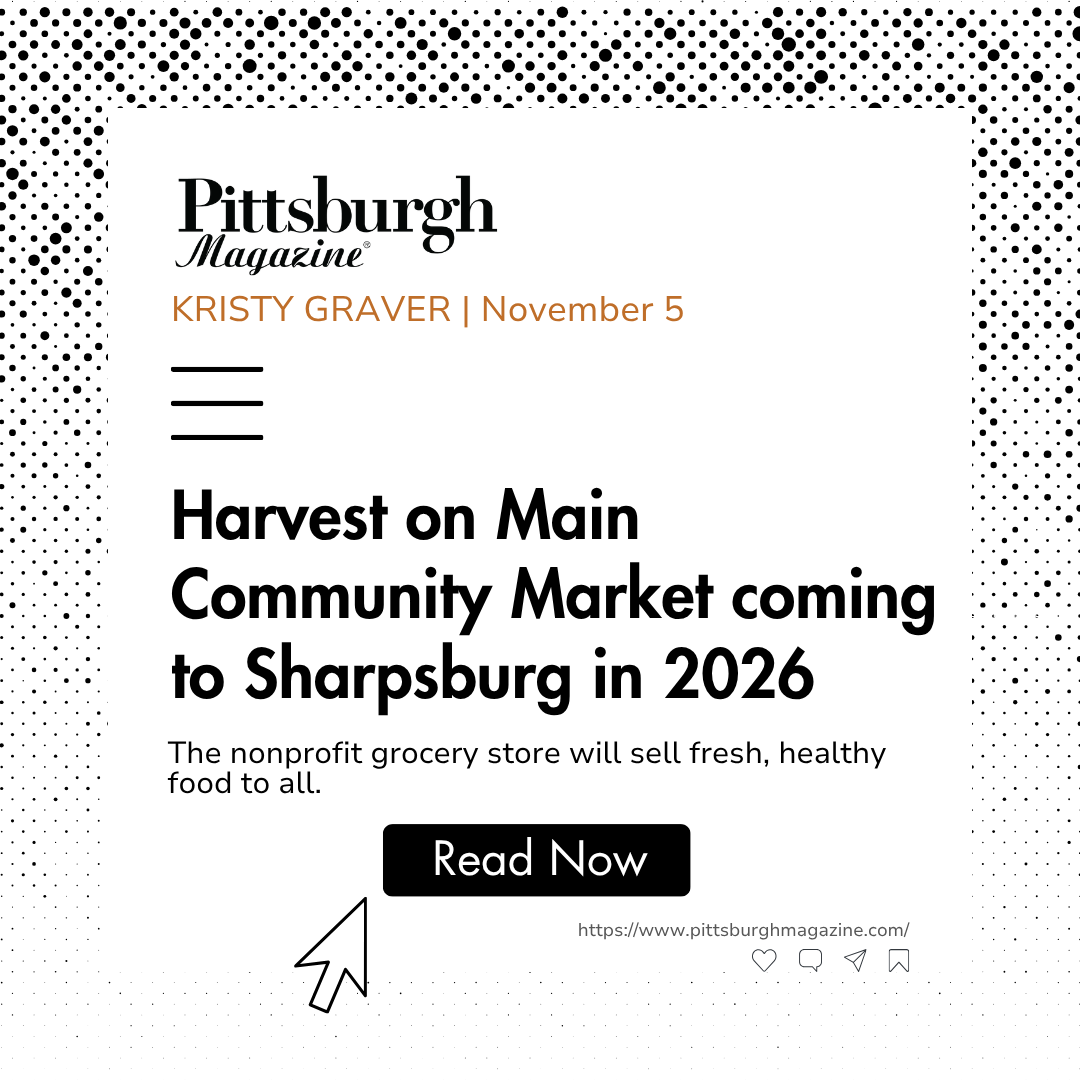 Article titled "Harvest on Main Community Market coming to Sharpsburg in 2026"