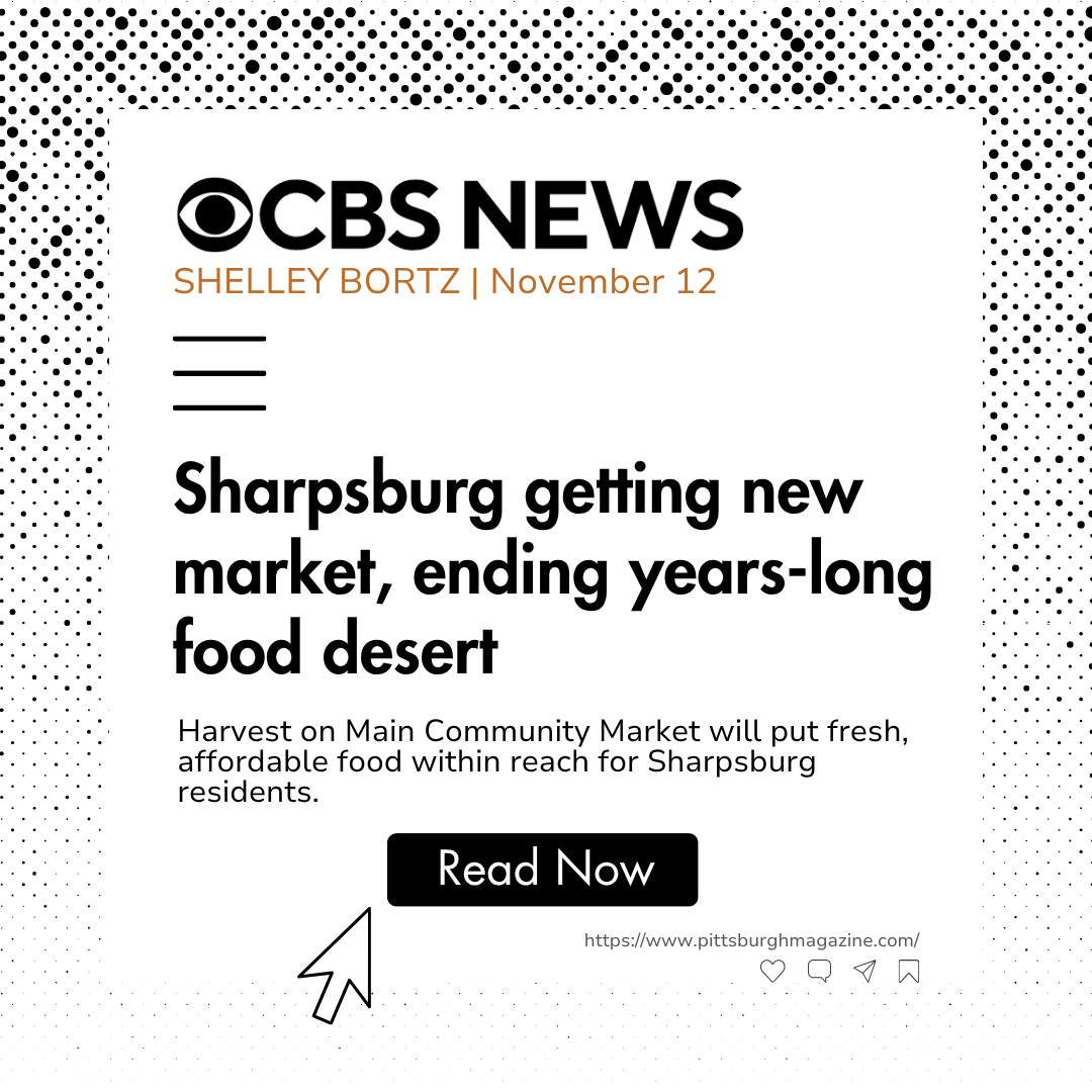 Article titled "Sharpsburg getting new marketing, ending years-long food desert"